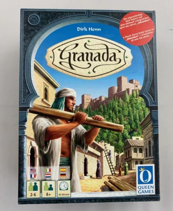 Granada Bordspel Board Game Brettspiel Jeu de Societe Gioco, Hobby en Vrije tijd, Gezelschapsspellen | Bordspellen, Zo goed als nieuw