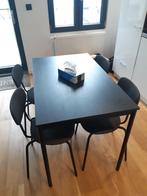 Ikea keukentafel met 4 stoelen, Huis en Inrichting, Ophalen of Verzenden, Zo goed als nieuw