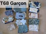 Lot vêtements T68 garçon Fin été-Automne, Ophalen, Zo goed als nieuw, Jongetje, Setje