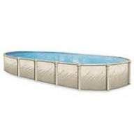 Zwembad Vogue, Tuin en Terras, Zwembaden, Gebruikt, Opzetzwembad, 120 cm of meer, 400 cm of meer, 300 cm of meer, Ovaal, Ophalen