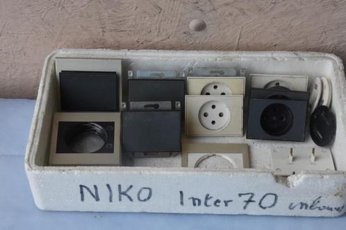 NIKO schak.s INBOUW ... type INTER 70, Doe-het-zelf en Bouw, Elektriciteit en Kabels, Nieuw, Schakelaar, Ophalen