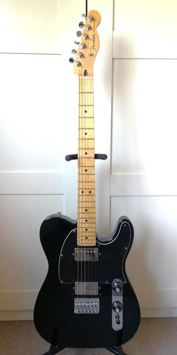 Fender Telecaster HH Blacktop upgraded als nieuw beschikbaar voor biedingen