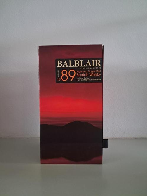 Balblair 1989, 3rd release (1989-2012), Verzamelen, Wijnen, Nieuw, Overige typen, Vol, Ophalen of Verzenden