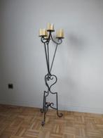 Kandelaar in smeedwerk 110 cm hoog., Enlèvement, Chandelier