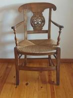 19de-eeuwse eiken stoel met handgemaakt nieuw kussen, Antiek en Kunst, Ophalen