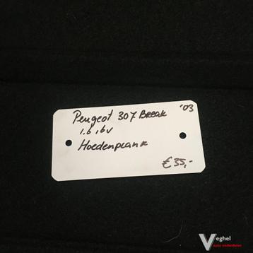 Peugeot 307 Break 1.6 16v 2003 Hoedenplank beschikbaar voor biedingen