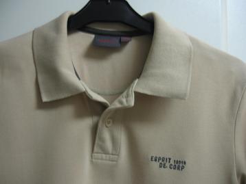 Beige polo van Esprit, maat S