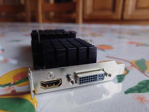 Nvidia GeForce GT 710 2GB GDDR5 low profile, Computers en Software, Videokaarten, Zo goed als nieuw, Nvidia, PCI-Express 2.0, GDDR5