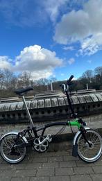 Brompton H6L Dynamo 6 versnellingen volledig zwart Groen, Fietsen en Brommers, Nieuw, Versnellingen, Brompton, Totaal opvouwbaar