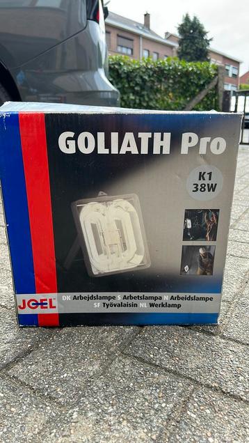Éclairage de chantier Goliath 38w, Enlèvement, Comme neuf