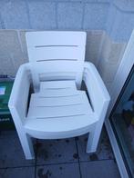 allibert lot van 4 stapelbare terrasstoelen, Tuin en Terras, Ophalen, Zo goed als nieuw, Kunststof, Stapelbaar