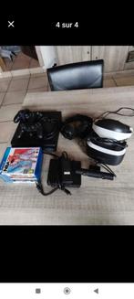 PlayStation 4 avec une manette casque et casque VR et jeux, Games en Spelcomputers, Spelcomputers | Sony PlayStation 4, Ophalen
