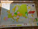Oude schoolkaart, Antiek en Kunst, Antiek | Schoolplaten, Ophalen, Aardrijkskunde