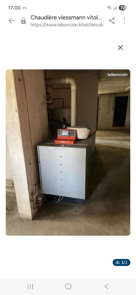 Viessmann Vitoladens 300C, Doe-het-zelf en Bouw, Verwarming en Radiatoren, Gebruikt, Cv-ketel of Combi-ketel, 80 cm of meer, 60 tot 150 cm