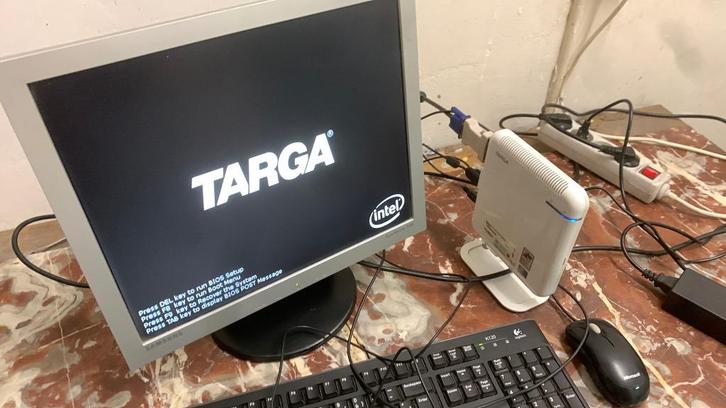 Targa Nettop NT9231 compacte pc — Intel Atom, Computers en Software, Desktop Pc's, Gebruikt, Minder dan 2 Ghz, HDD, Minder dan 4 GB