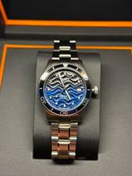 Mido Oceanstar 39, Handtassen en Accessoires, Horloges | Heren, Staal, Staal, Polshorloge, Zo goed als nieuw