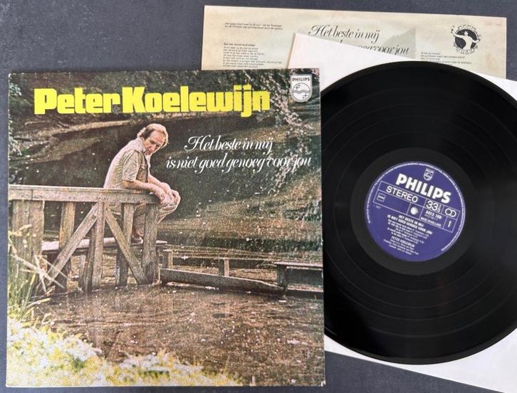 PETER KOELEWIJN - Het beste in mij is niet goed genoeg ( LP), Cd's en Dvd's, Vinyl | Nederlandstalig, Rock, 12 inch, Verzenden