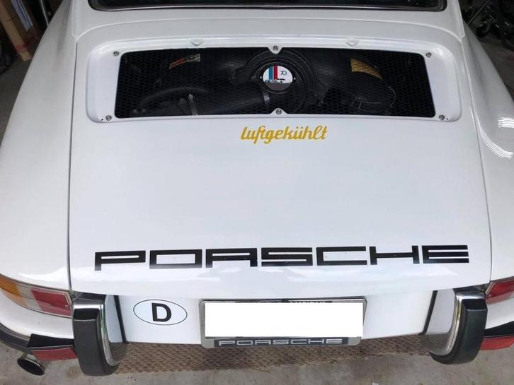 Porsche logo sticker, Verzamelen, Stickers, Nieuw, Auto of Motor, Ophalen