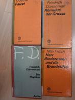 Diverse boeken Duits - Goethe, Frisch, Dürrenmatt, Gelezen, Fictie, Diverse auteurs, Ophalen of Verzenden