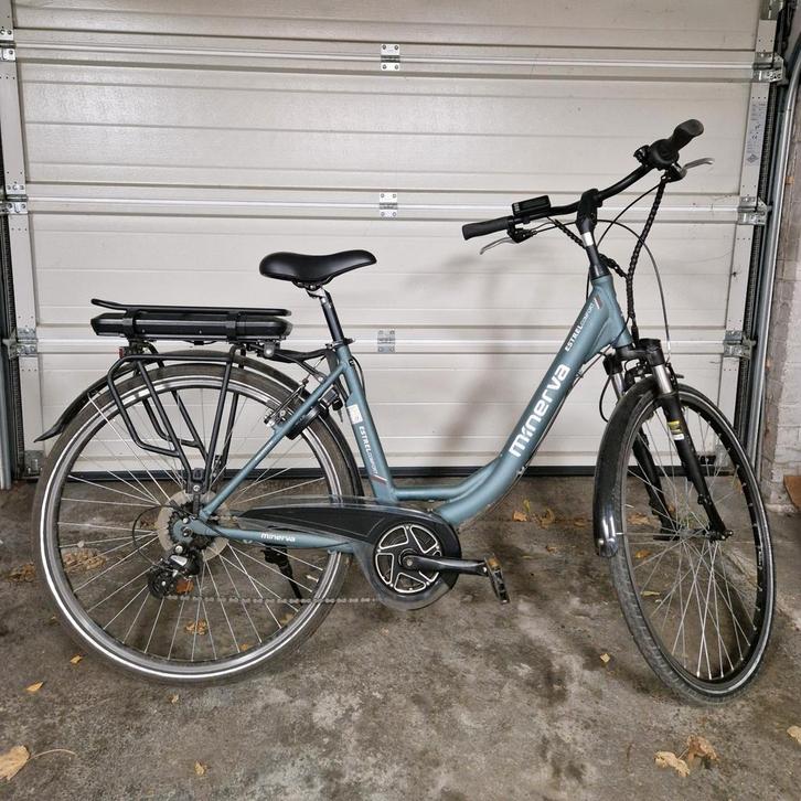 Elektrische fiets Minerva, Fietsen en Brommers, Elektrische fietsen, Zo goed als nieuw, Ophalen