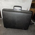 Vintage samsonite reiskoffer zwart, Slot, 35 tot 45 cm, Gebruikt, Hard kunststof