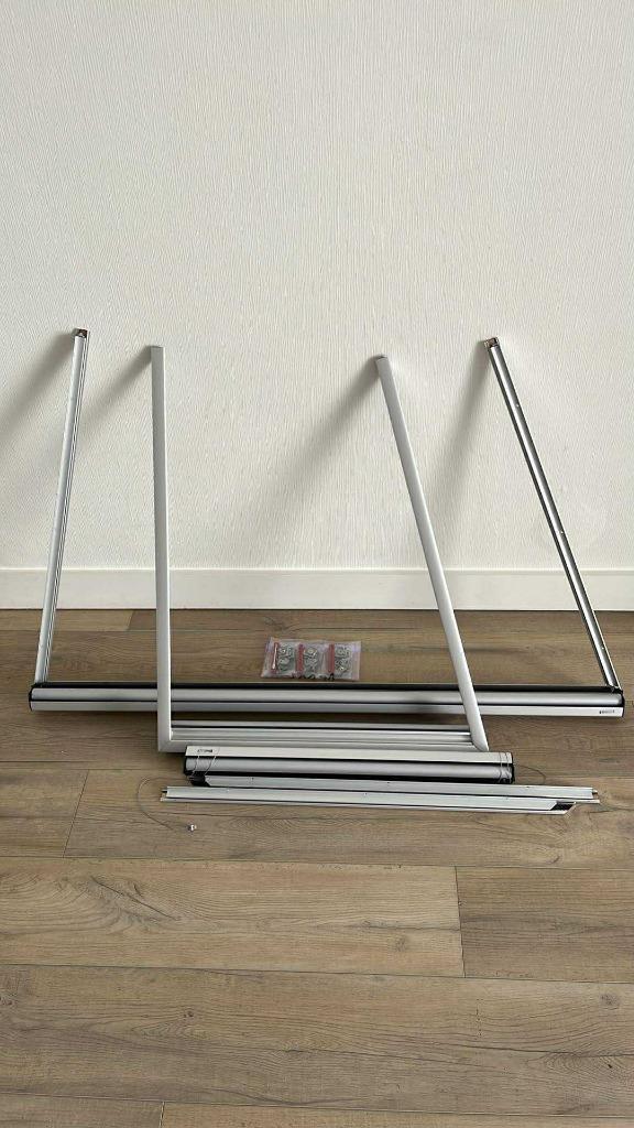 3x Velux verduisterende rolgordijnen – wit – aluminium frame, Huis en Inrichting, Stoffering | Gordijnen en Lamellen, Gebruikt