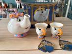 Théière et tasses Disney - Belle et la Bête NEUF, Enlèvement ou Envoi, Neuf