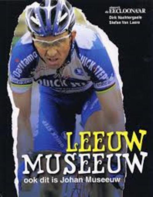 Johan Museeuw - Leeuw Museeuw - Nachtergaele & Van Laere, Sports & Fitness, Cyclisme, Comme neuf, Enlèvement ou Envoi