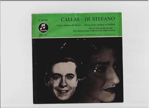 Maria Callas/Giuseppe Distefano - Puccini - Tosca, Cd's en Dvd's, Vinyl Singles, Gebruikt, EP, Klassiek, 7 inch, Ophalen of Verzenden