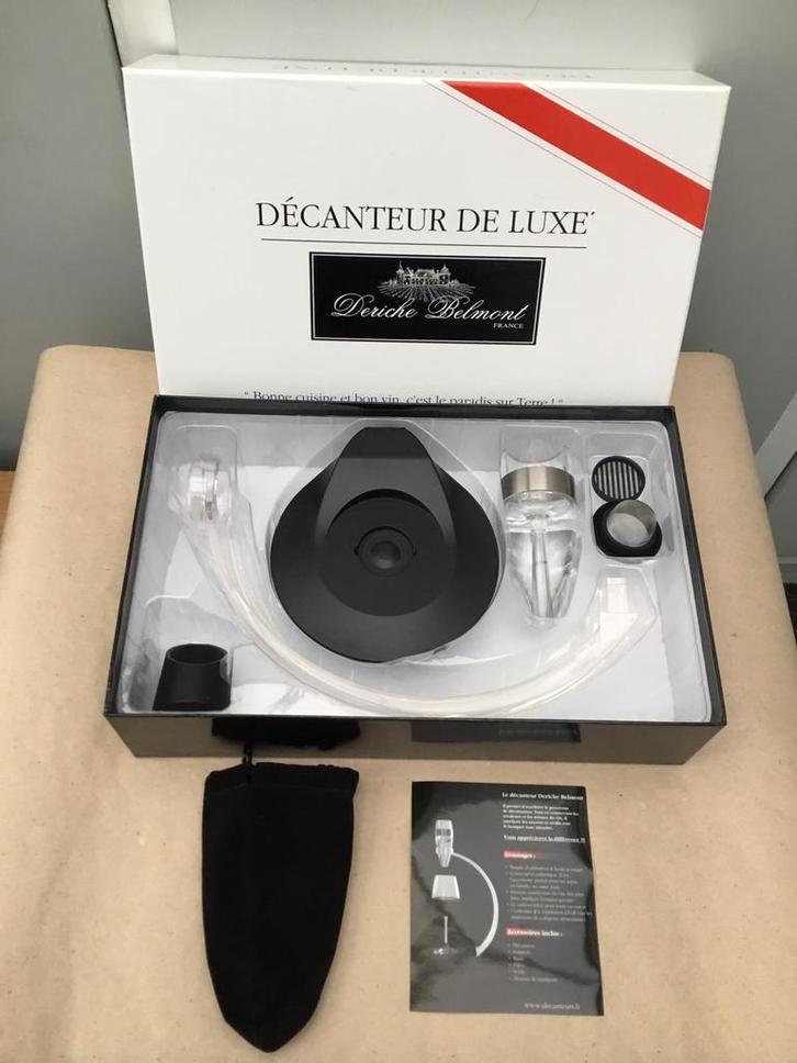 Wijnbeluchter de luxe Deriche Belmont France, Verzamelen, Wijnen, Nieuw, Overige typen, Ophalen of Verzenden
