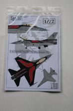 decals f-16 schaal 1/72, Ophalen of Verzenden, Nieuw, 1:72 tot 1:144, Vliegtuig