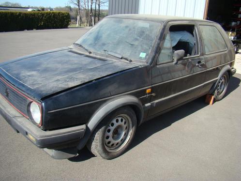VW GOLF 2 GTI MK2 UIT 1983, Auto's, Volkswagen, Particulier, Golf, Benzine, Berline, 3 deurs, Handgeschakeld, Zwart, Voorwielaandrijving