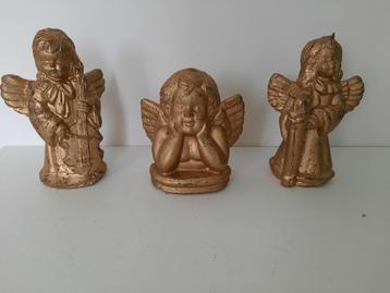 Kerst / engeltjes ( kaars) / 3 stuks beschikbaar voor biedingen