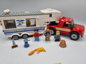 Camionnette et caravane Lego City 60182, Enlèvement ou Envoi, Comme neuf, Ensemble complet, Lego