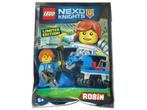 Lego NEXO KNIGHTS Robin, sac en plastique, emballage en alum, Ensemble complet, Lego, Enlèvement ou Envoi, Neuf