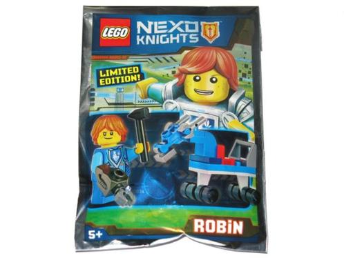 Lego NEXO KNIGHTS Robin , Polybag , Robin foil pack, Kinderen en Baby's, Speelgoed | Duplo en Lego, Nieuw, Lego, Complete set