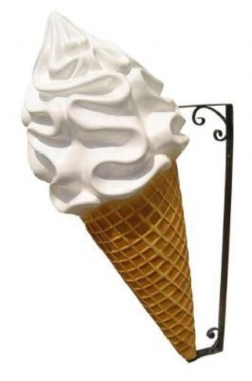 Crème glacée molle ou crème glacée 140 cm - cornet de crème, Collections, Marques & Objets publicitaires, Neuf, Enlèvement