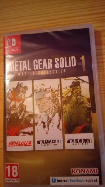 Jeu Nintendo Switch Metal Gear Solid Collection