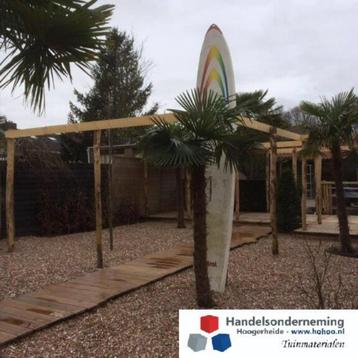 Noordzee schelpen beige bruin schelpenpad decoratie tuin pad, Verzenden, Nieuw, Beige, Grind