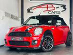 MINI Cooper Cabrio 1.6i * GARANTIE 12 MOIS* PACK JCW EXTERIE, Auto's, 4 zetels, Stof, Gebruikt, Zwart