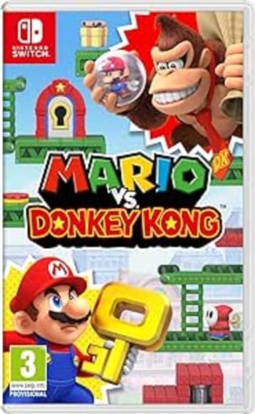 mario donkey kong jeu nintendo switch