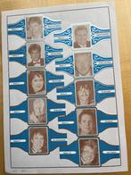 10 sigarenbanden Melior 8 -TV/sport/ film vedettes - blauw, Verzenden, Gebruikt, Sigarenbandjes