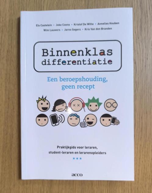 Binnenklasdifferentiatie: Een beroepshouding, geen recept, Boeken, Schoolboeken, Zo goed als nieuw, Ophalen of Verzenden