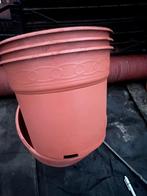 Grote kweekpotten 5 liter 22 x 18,5 cm, Tuin en Terras, Bloempotten, Ophalen, Kunststof, Rond, Nieuw
