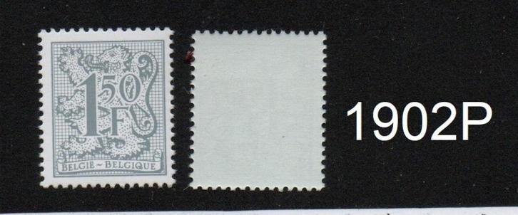 Timbre neuf ** Belgique N 1902P, Postzegels en Munten, Postzegels | Europa | België, Postfris, Postfris, Ophalen of Verzenden