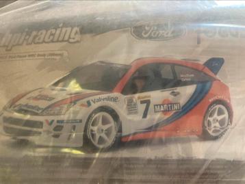 Tamiya carroserie ford focus neuve avec stickers, Enlèvement ou Envoi