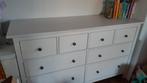 HEMNES Ladekast 8 lades, wit gebeitst, 160x96 cm, Ophalen, Gebruikt, 5 laden of meer, 150 tot 200 cm