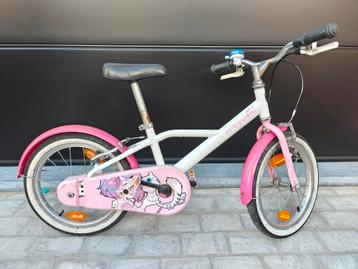 Btwin roze fiets 16inch  beschikbaar voor biedingen