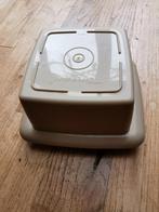 Vintage Tupperware botervlootje, beige, jaren '60-'70., Huis en Inrichting, Ophalen of Verzenden, Zo goed als nieuw