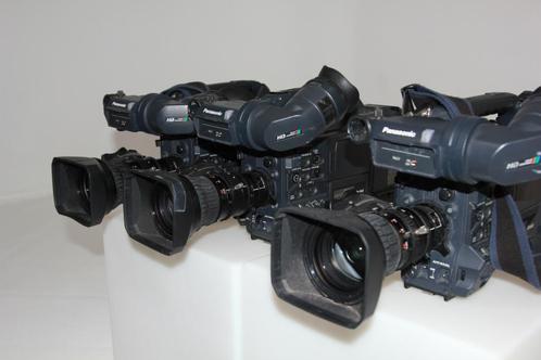 Lot 3x Panasonic HPX301, TV, Hi-fi & Vidéo, Caméscopes numériques, Utilisé, Caméra, Panasonic, Full HD, Enlèvement ou Envoi